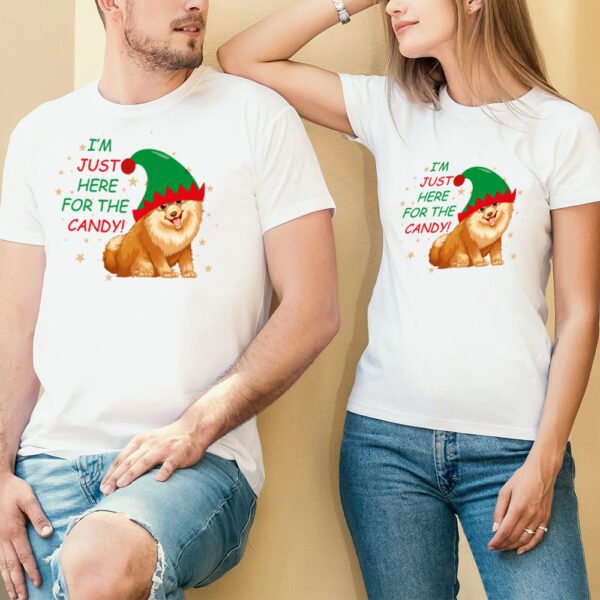 23. Full Color Custom Christmas T-shirt For Couple