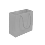 24 - custom paper bags-Silver