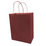 25 - custom paper bags-red