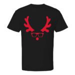 29. Cute Custom Christmas T-shirts - Black
