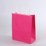 3 - custom paper bags-pink