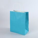 3 - custom paper bags-sky blue1