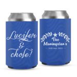 3. Blue - Wedding Koozies Christmas