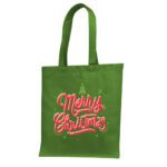 3. Christmas Tote Bags - Green
