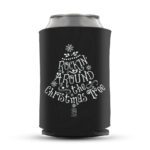 3. New Merry Christmas Koozies - Black