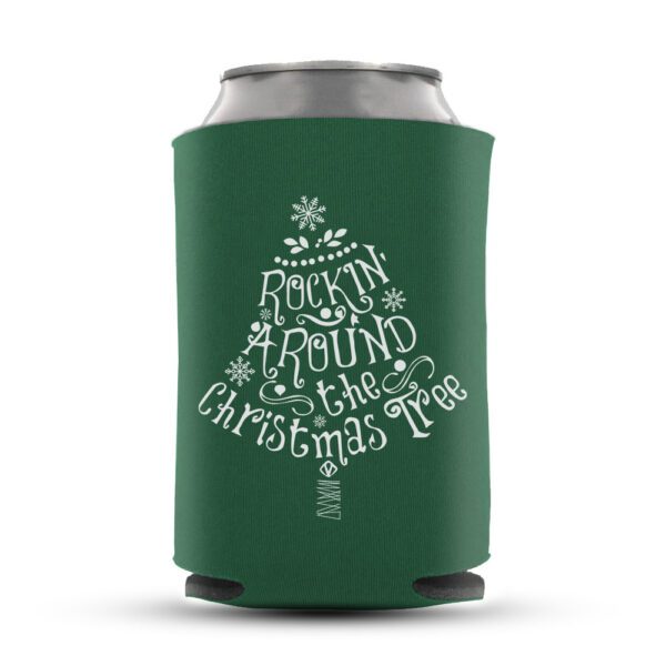 3. New Merry Christmas Koozies - Green