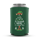 31.-Custom-Christmas koozies - Coolers - Green