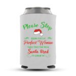 32. Funny Christmas Coolers - White