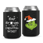 33.-Double-Sided-Christmas Koozies - Black