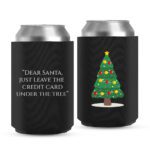 34. Christmas Tree Custom Coolers - Black