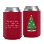 34. Christmas Tree Custom Coolers - Red
