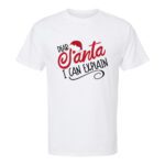 36. Funny Customized T-shirt For Christmas - White