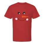 37. Cute Red Christmas T-shirt Customized