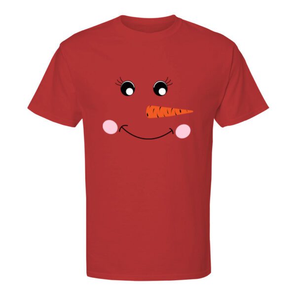 37. Cute Red Christmas T-shirt Customized