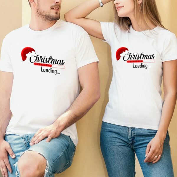 39. Christmas Coming Custom Tshirts For Couple