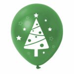 4. Custom Balloons For Christmas - Green