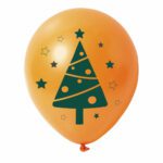 4. Custom Balloons For Christmas - Orange