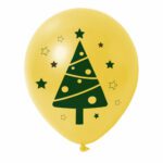 4. Custom Balloons For Christmas - Yellow