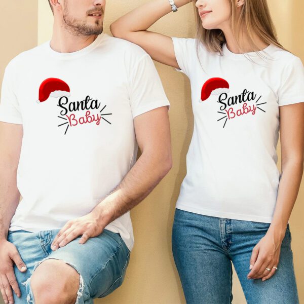 41. Santa Baby Custom Christmas T-shirts