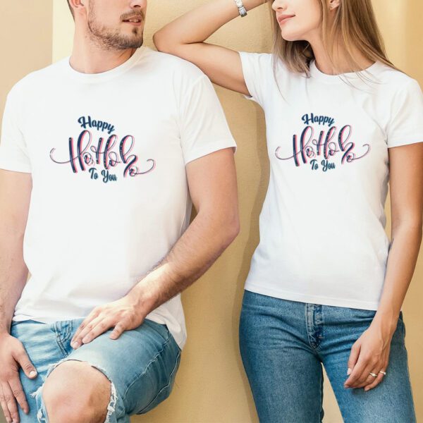 42. Christmas Couple Custom T-shirts