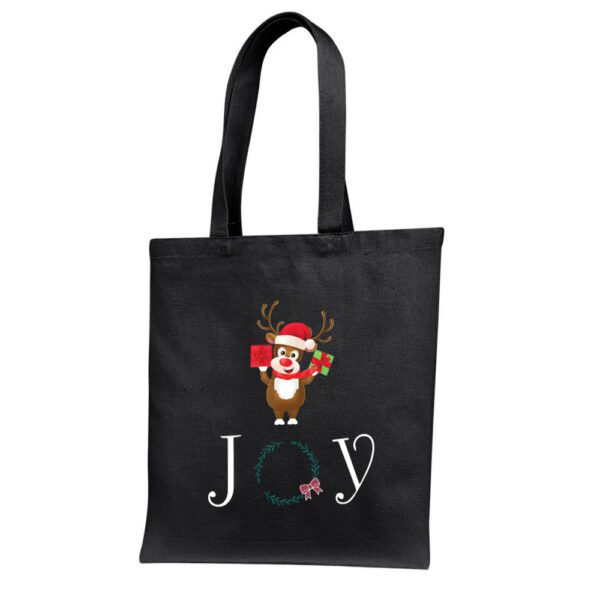 5. Black Tote Bags For Christmas