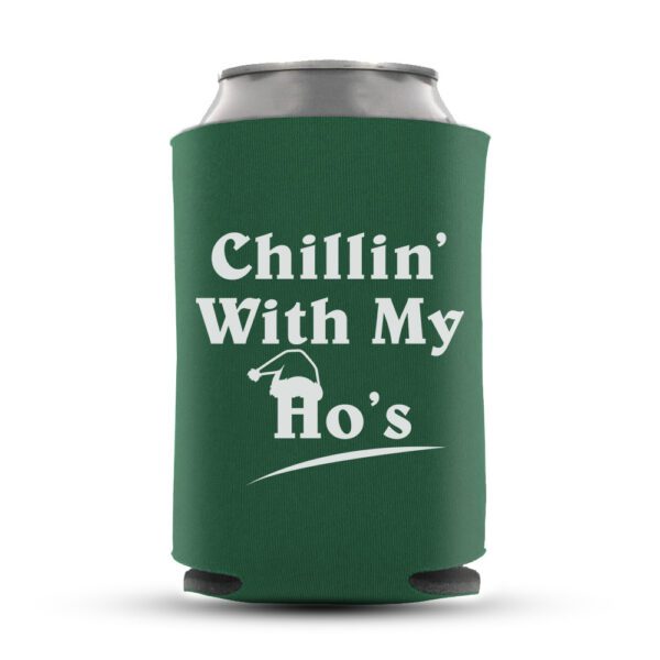 5. New Funny Christmas Koozies - Green