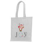 5. White Tote Bags For Christmas