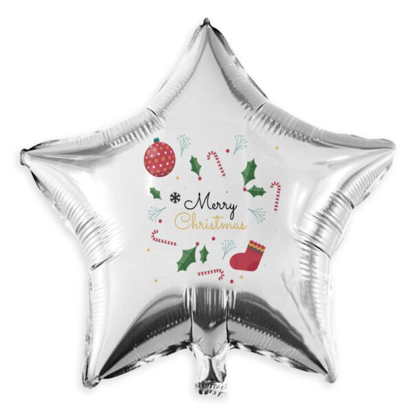 6. Star Christmas Balloons