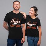 6. Unique Custom New Year T-shirts For Couples