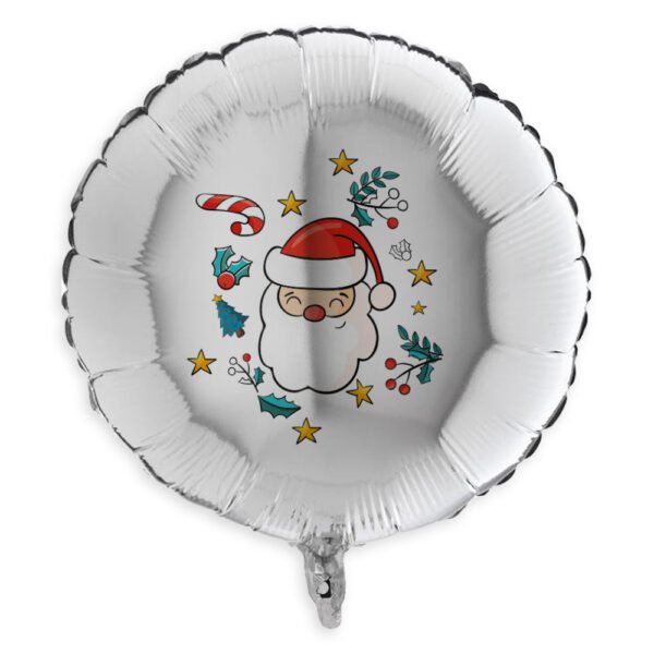 7. Christmas Balloons - Round