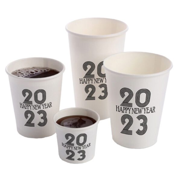 7. Happy New Year Custom Cups - Featured