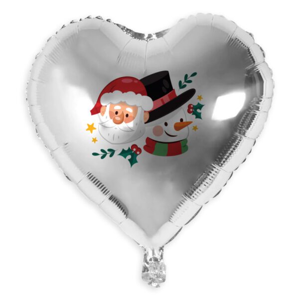 8. Custom Christmas Balloons - Heart