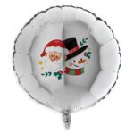 8. Custom Christmas Balloons - Round