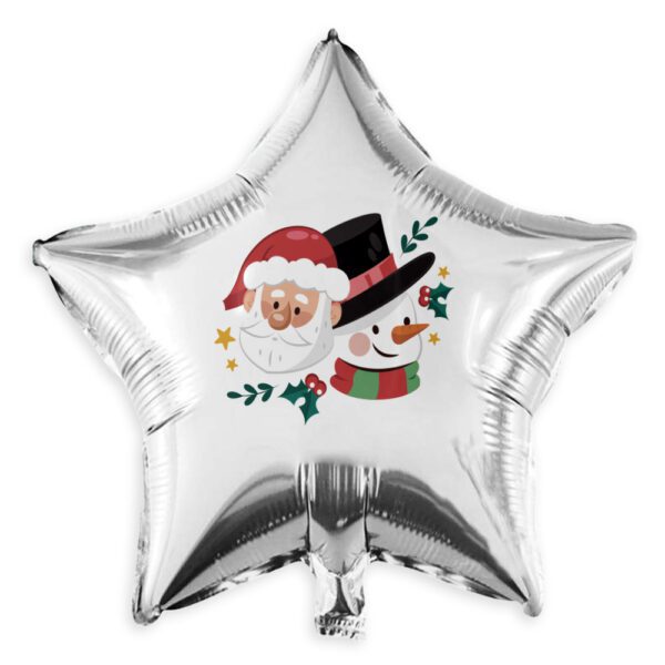 8. Custom Christmas Balloons - Star