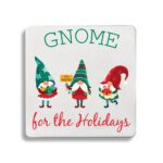 8. Customized Christmas Coasters - Square