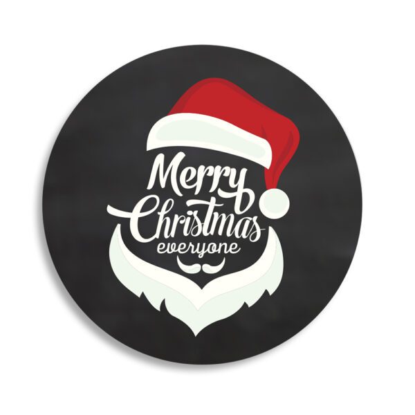 9. Pulp Custom Coasters For Christmas - Round