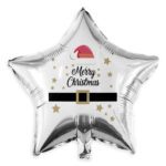 9. Star Foil Christmas Balloons