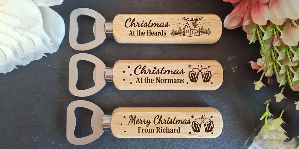 Christmas bottle opener