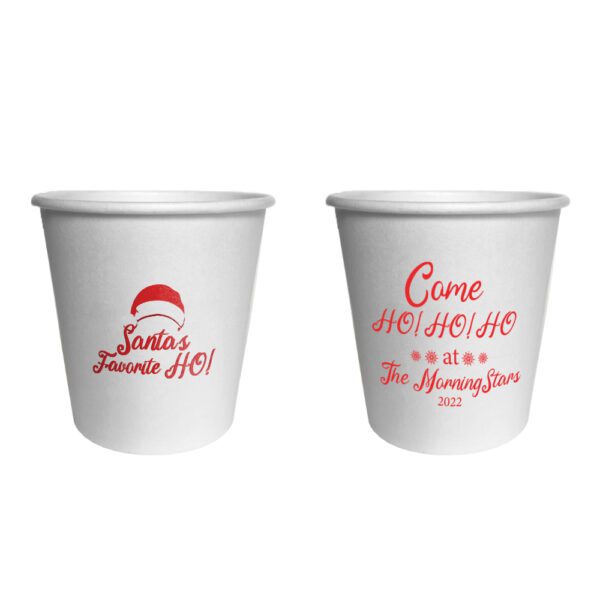 Christmas cups-10-4oz