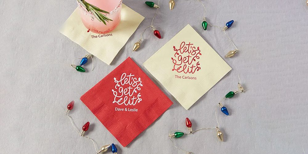 Christmas napkins