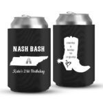 21st Birthday koozies-04-Black