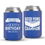 21st Birthday koozies-06-Blue