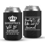 21st Birthday koozies-07-Black