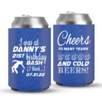 21st Birthday koozies-08-Blue
