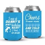 21st Birthday koozies-08-Cyan