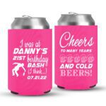 21st Birthday koozies-08-Pink