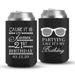 21st Birthday koozies-09-Black