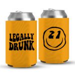 21st Birthday koozies-10-yellow