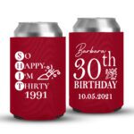 30th Birthday koozies-01-red