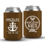 30th Birthday koozies-02-dark brown